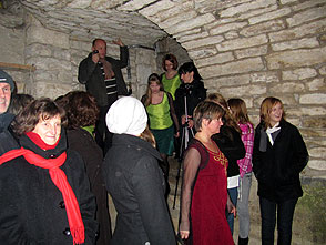 Der Einlauf - ab hier wu&szlig;te ich Bescheid